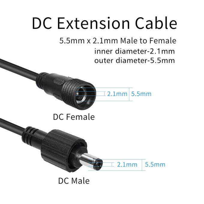 Cable di estensione di alimentazione per luce a LED 3