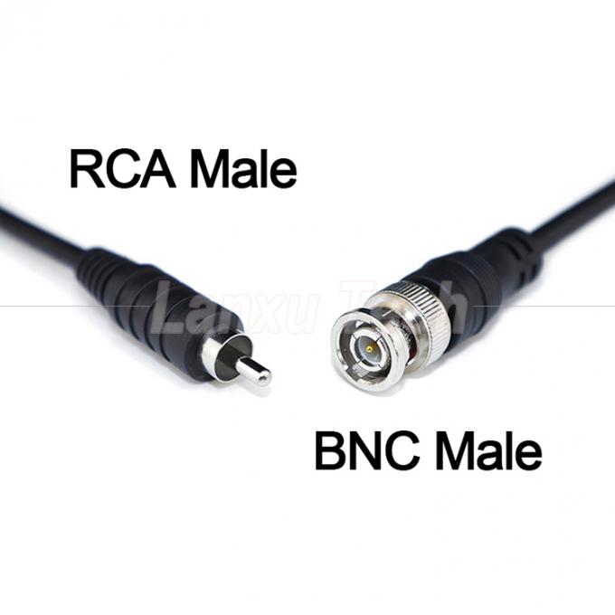 Cable di estensione BNC maschio a RCA maschio AV per telecamera CCTV 1