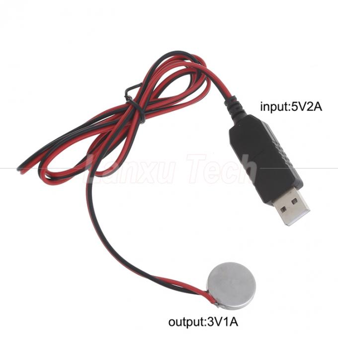 USB 5v a 3v uscita eliminatore della batteria CR2032 sostituire il cavo del caricabatterie 1