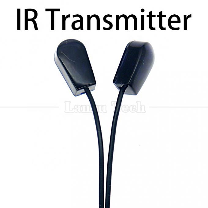 Splitter 3.5mm Audio Jack Infrarosso Remote Mi Emitter IR Trasmettitore IR Trasmettitore Ricevitore Estensore Cavo per TV 1