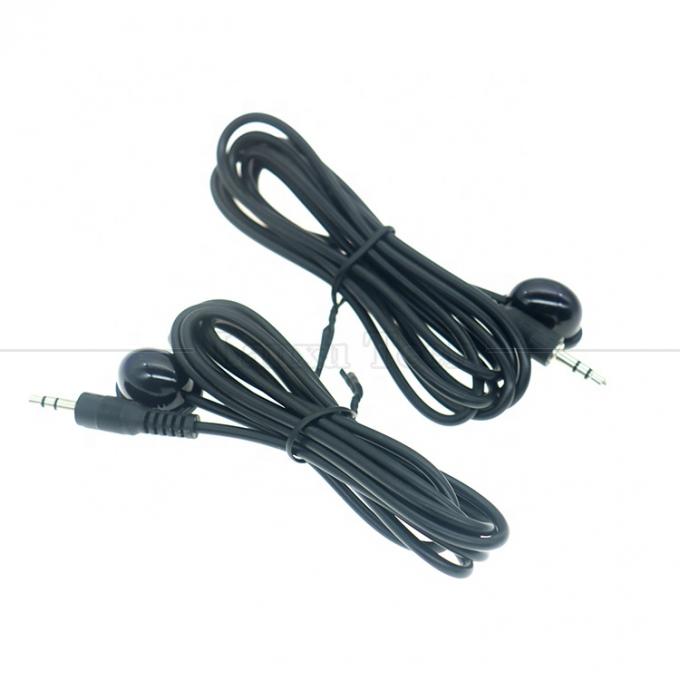 3.5mm Audio Jack IR Remote Mi Infrared trasmettitore Blaster Emitter Receiver Extender Cable per STB DVD 4