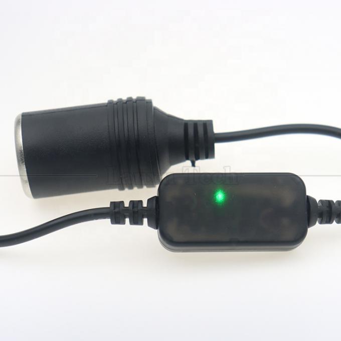 Impostare caricabatterie USB A maschio 5V a 12V auto accenditore di sigarette presa femmina cavo convertitore 4