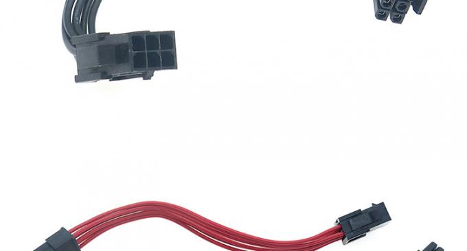 Cable di connessione da maschio a femmina 4 6 8 Pin Molex Micro Fit 3.0 4