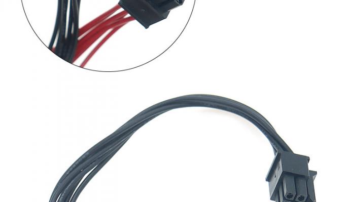 Cable di connessione da maschio a femmina 4 6 8 Pin Molex Micro Fit 3.0 3