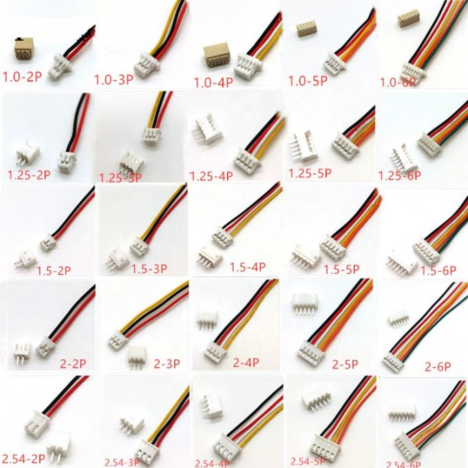 Molex JST PH XH SH 2p 3p 4p 5p 6p 7p 8p 9p 10p Cavo di assemblaggio del connettore 0