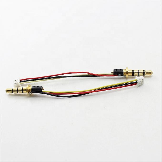 Custom 3.5mm TRRS Audio Jack a 3 Pin Molex 1.25mm Pitch Connector Wire Cable 0