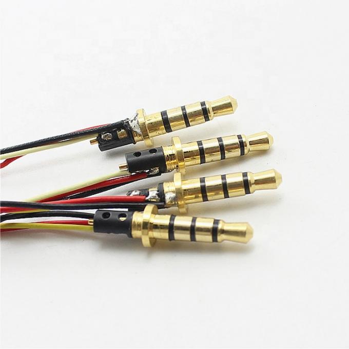 Custom 3.5mm TRRS Audio Jack a 3 Pin Molex 1.25mm Pitch Connector Wire Cable 1