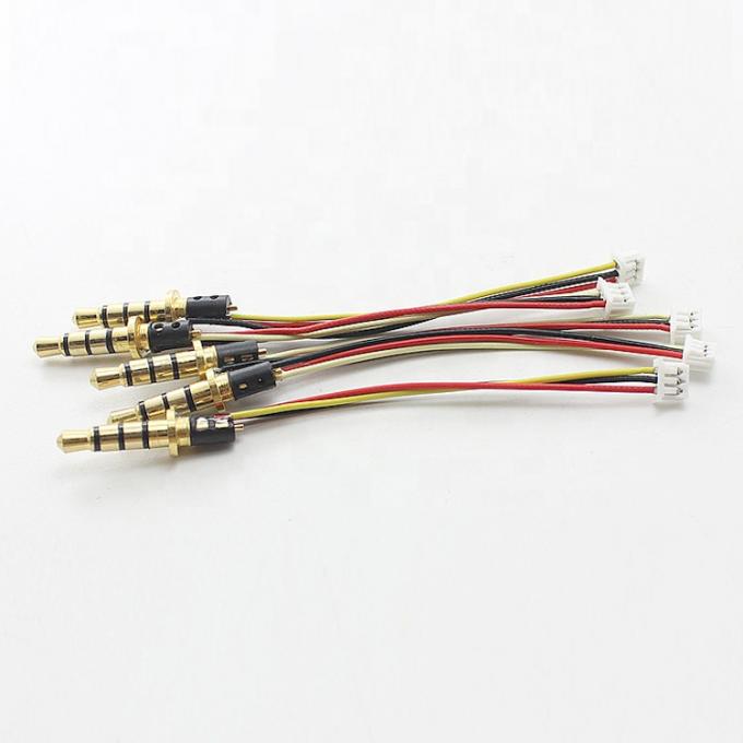 Custom 3.5mm TRRS Audio Jack a 3 Pin Molex 1.25mm Pitch Connector Wire Cable 3