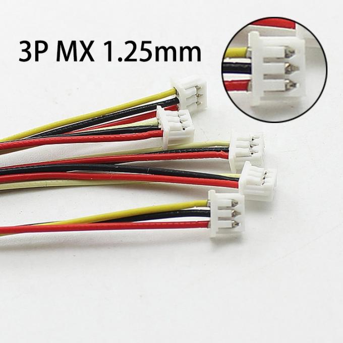 Custom 3.5mm TRRS Audio Jack a 3 Pin Molex 1.25mm Pitch Connector Wire Cable 2