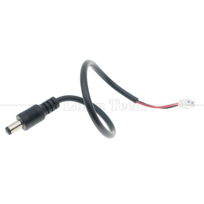 Arnesi di filo personalizzati 5.5x2.1mm Maschio Jack a canna DC a cavo di connettore femminile JST XH 4