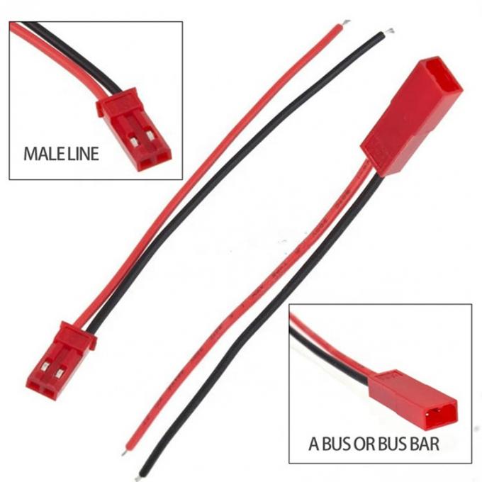 22AWG maschio femmina JST SYP 2 PIN connettore cavo di filo per lampadina a led RC giocattoli elicottero 1