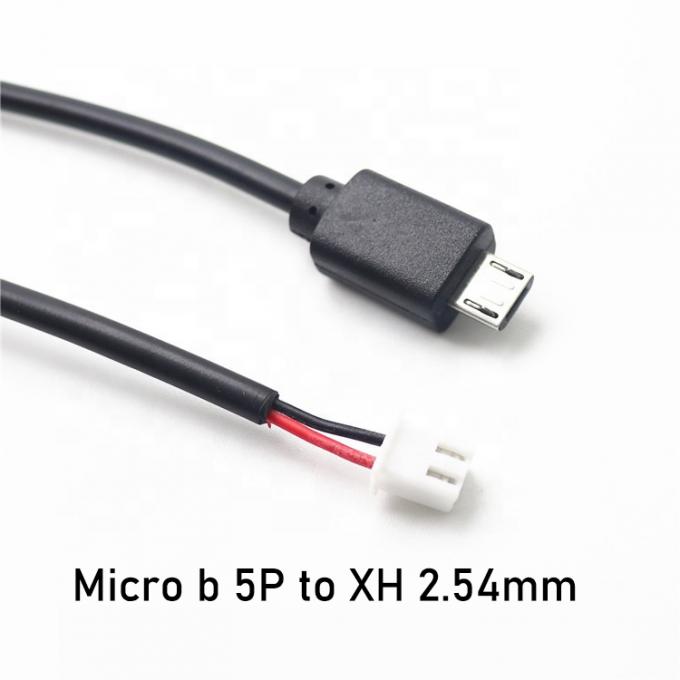 10cm 30cm 0.5m 1m Micro B 5P a 2P JST XH 2.54mm Cable di fili di collegamento 2