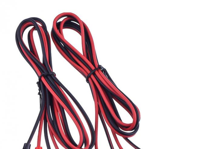 12v doppio terminale nero rosso test elettrico porta Jumper filo alligatore Crocodile clip cavo 1