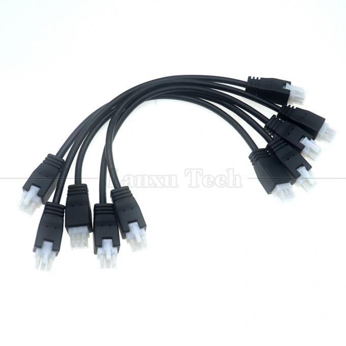 Overmolded Maschio a Maschio 6 Pin 2451350620 Molex Mini-Fit 4.2mm Pitch Connector Assembly Cable 6