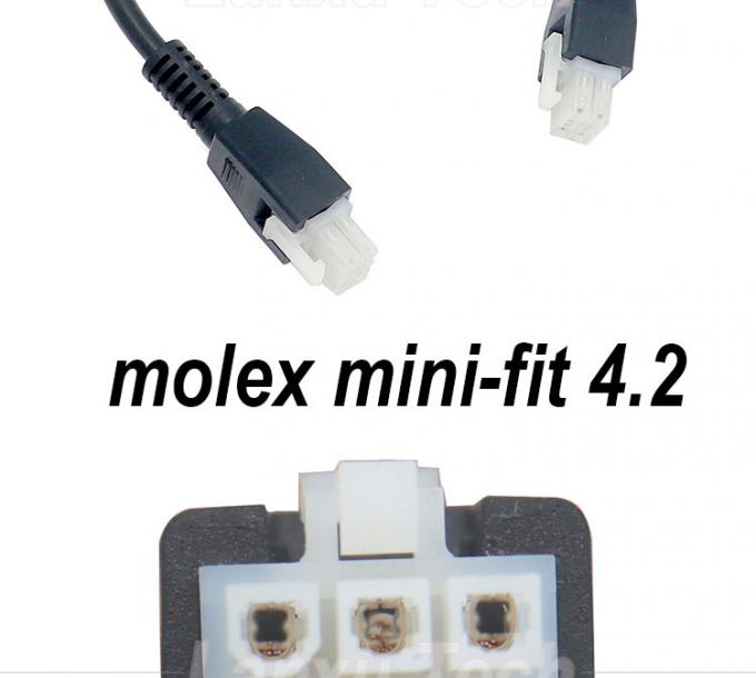 Overmolded Maschio a Maschio 6 Pin 2451350620 Molex Mini-Fit 4.2mm Pitch Connector Assembly Cable 2