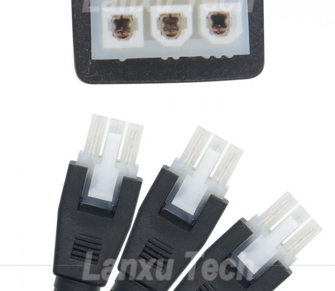 Overmolded Maschio a Maschio 6 Pin 2451350620 Molex Mini-Fit 4.2mm Pitch Connector Assembly Cable 3