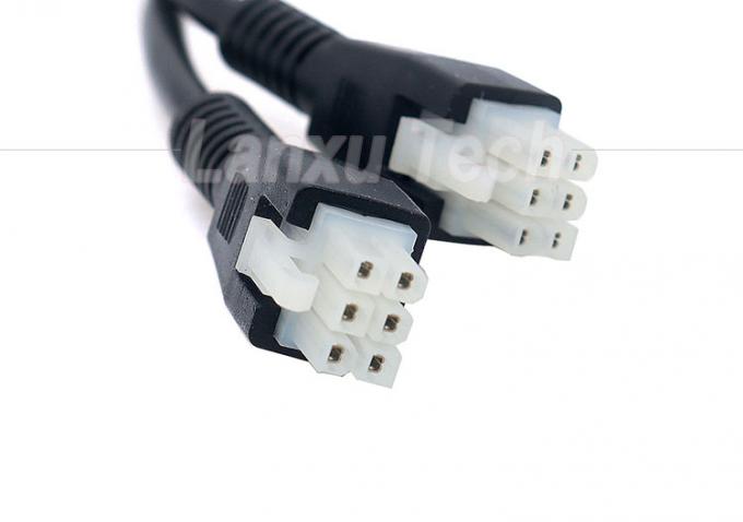 Overmolded Maschio a Maschio 6 Pin 2451350620 Molex Mini-Fit 4.2mm Pitch Connector Assembly Cable 5