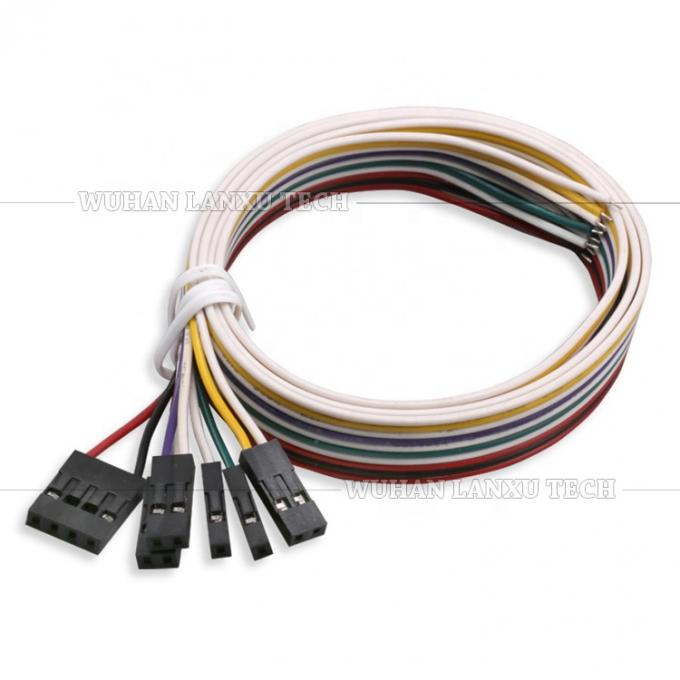1 pin 2p 3p 4p 5p 6p 7p 8p 10p Maschio Femmina Dupont connettore Jumper cavo di filo 3