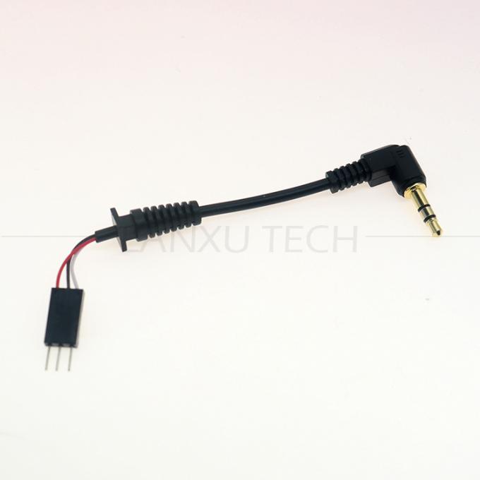 Customizzazione OEM 3.5mm TRS TRRS Jack audio a cavo di connettore Dupont 4