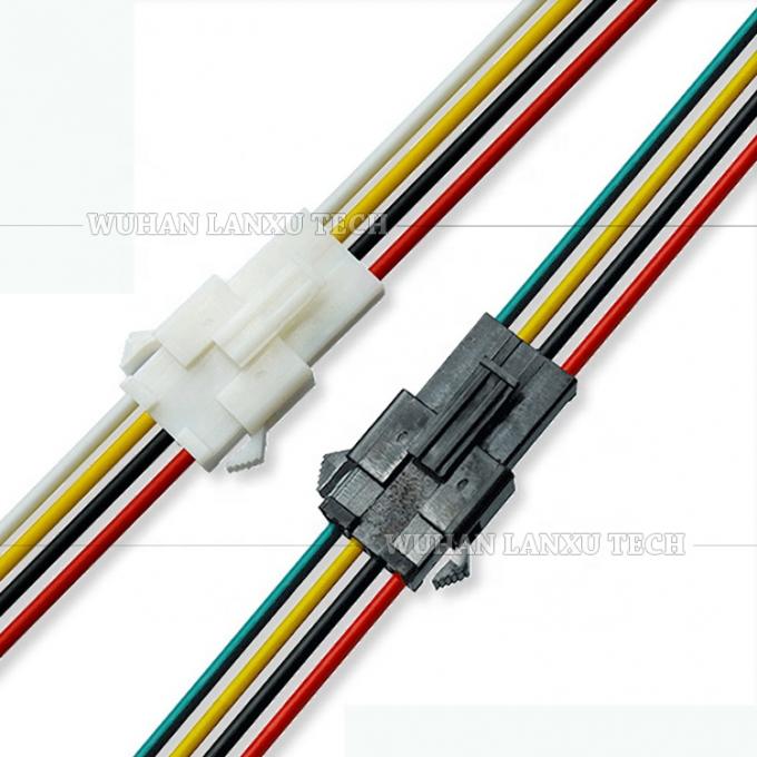 2 3 4 Pin SM 2.54mm connettore maschio a femmina cavo di montaggio di presa per luce LED GPS 0