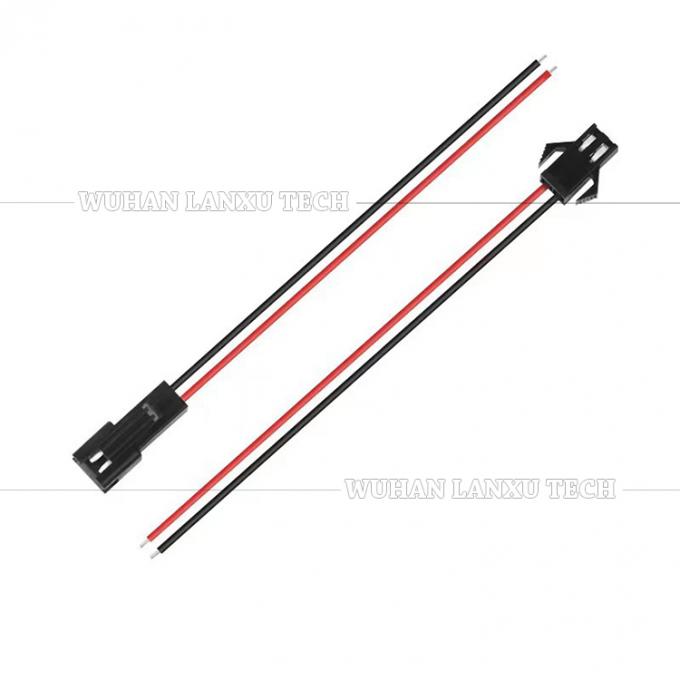 2 3 4 Pin SM 2.54mm connettore maschio a femmina cavo di montaggio di presa per luce LED GPS 4