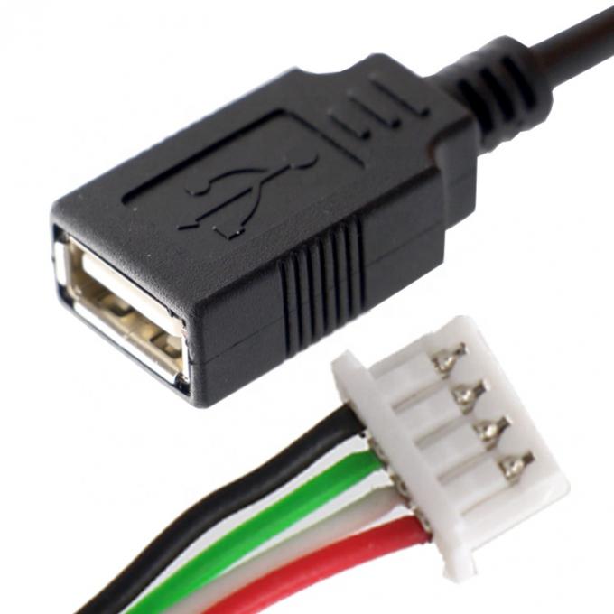 OEM Assemblaggio USB A Femminile a JST 2 3 Pin PH XH 1.0mm 1.5mm 2mm Cable di connetto 1