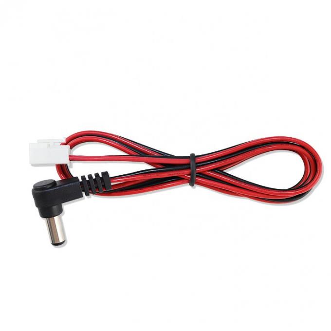Cable di alimentazione a corrente continua OEM su misura per JST XH 2 Pin 2.54 Pitch 0