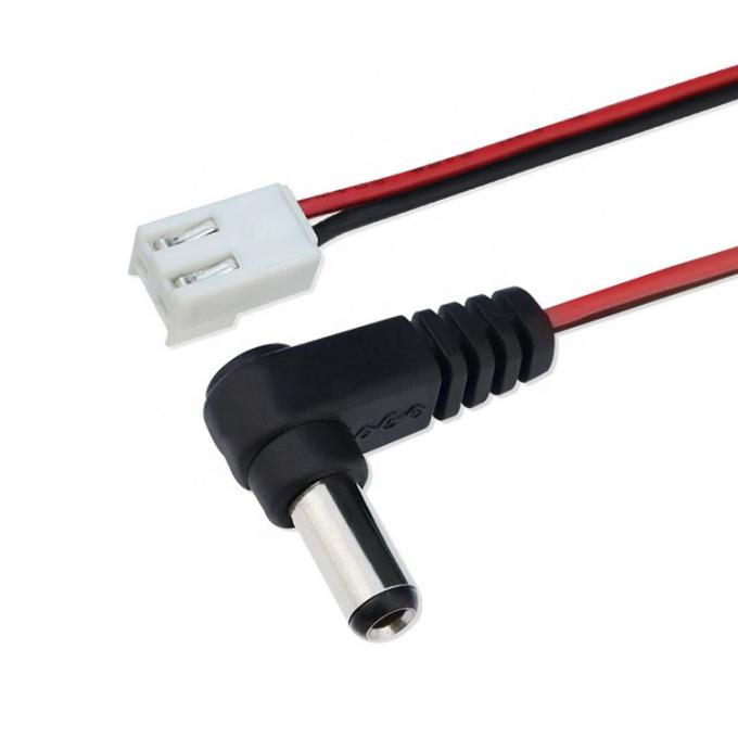 Cable di alimentazione a corrente continua OEM su misura per JST XH 2 Pin 2.54 Pitch 3