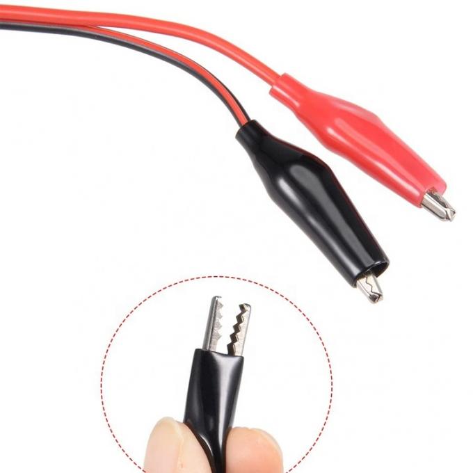 12V DC 5.5x2.1mm Jack a canna femminile per clip alligatore connettori per cavi di alimentazione per telecamere di sicurezza CCTV 1