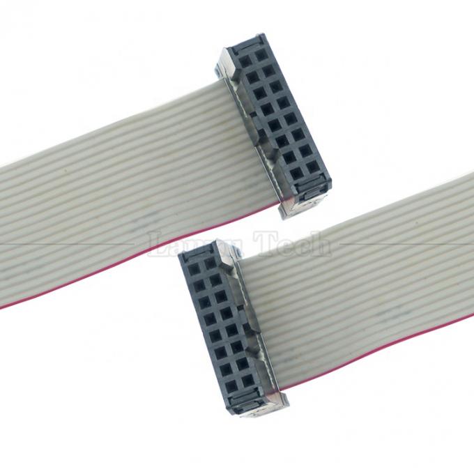 Femmina a Femmina 16 PIN 1,27mm Pitch IDC 2,54mm Connector GPIO Cable di filo a nastro piatto grigio per hard disk CD Raspberry Pi 0