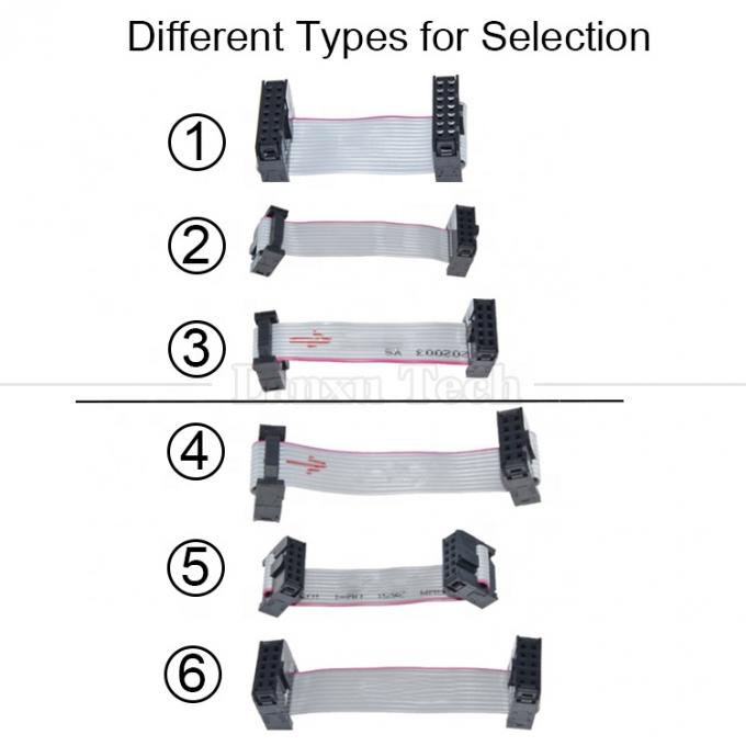 Personalizzazione 4 a 80 10 16 18 20 30 40 50 60 64 PIN 1,27 mm Pitch FCC IDC 2,54 mm Connector Flat Ribbon Cable 2