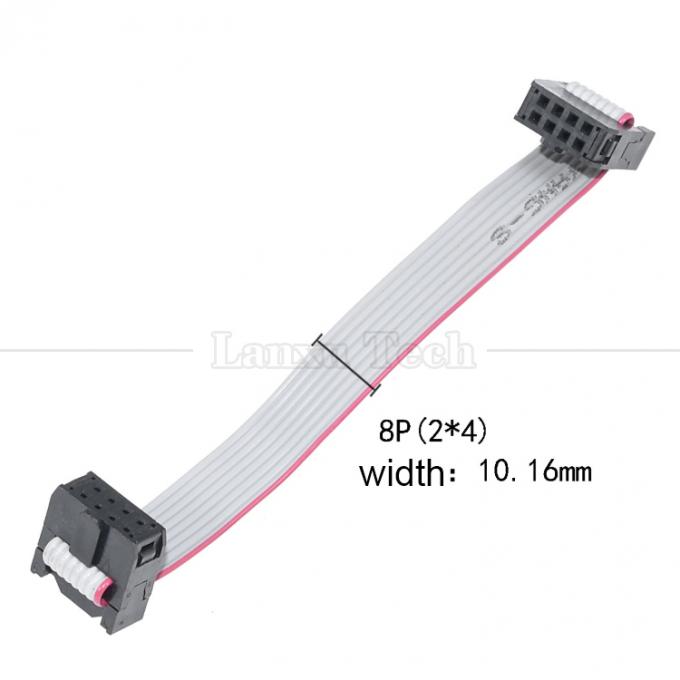 Personalizzazione 4 a 80 10 16 18 20 30 40 50 60 64 PIN 1,27 mm Pitch FCC IDC 2,54 mm Connector Flat Ribbon Cable 3