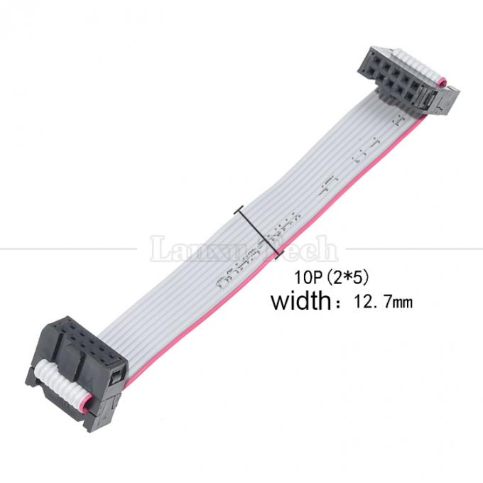 Personalizzazione 4 a 80 10 16 18 20 30 40 50 60 64 PIN 1,27 mm Pitch FCC IDC 2,54 mm Connector Flat Ribbon Cable 4