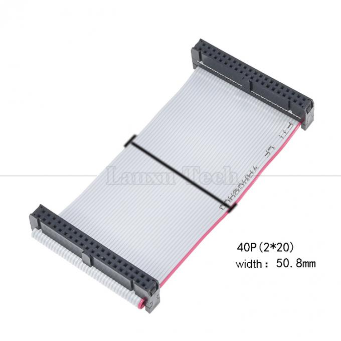 Personalizzazione 4 a 80 10 16 18 20 30 40 50 60 64 PIN 1,27 mm Pitch FCC IDC 2,54 mm Connector Flat Ribbon Cable 7