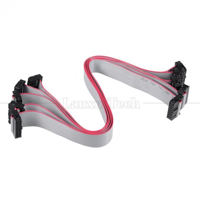 Personalizzazione 4 a 80 10 16 18 20 30 40 50 60 64 PIN 1,27 mm Pitch FCC IDC 2,54 mm Connector Flat Ribbon Cable 10