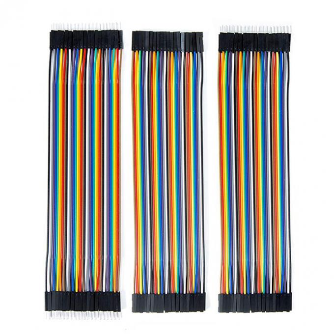 40 PIN Maschio a femmina Dupont connettore pannello jumper filo GPIO cavo per Arduino 5