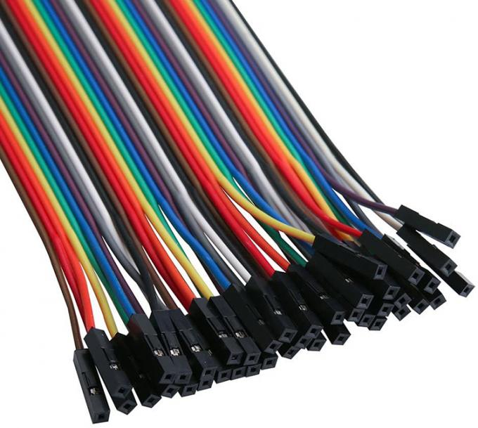 10cm 20cm 30cm Femmina a Femmina Maschio a Maschio 40 Pin Dupont Connector Breadboard GPIO Jumper Wires per Arduino Raspberry Pi 4