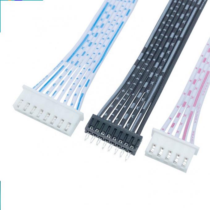 Cavo a nastro piatto con connettore a passo personalizzato 2 3 4 5 6 7 8 Pin JST XH 2,54 mm 2