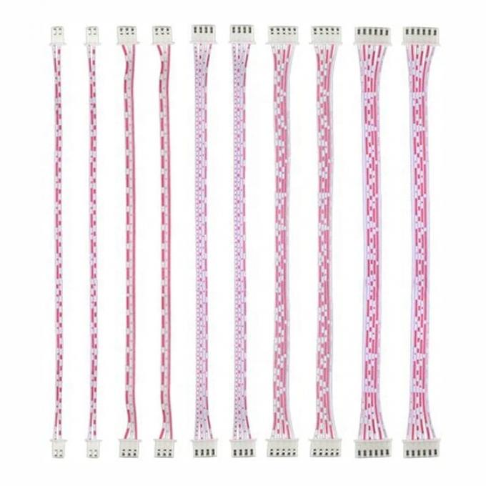 Cavo a nastro piatto con connettore a passo personalizzato 2 3 4 5 6 7 8 Pin JST XH 2,54 mm 1