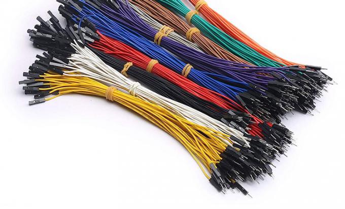 Maschio a Maschio Femmina a Femmina 2.54mm 1 Pin Dupont Connector Wire Jumper senza saldatura per Arduino 6