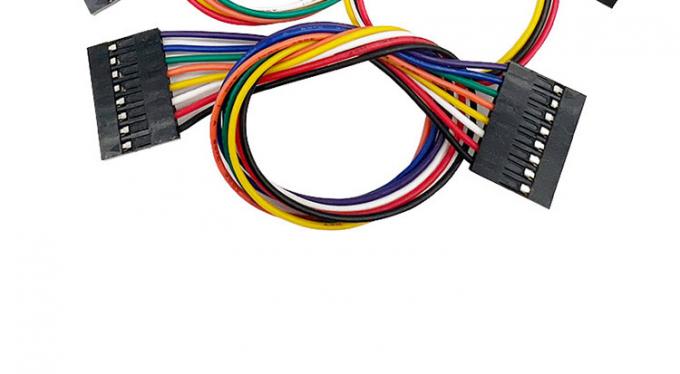 2p 3p 4p 5p 6p 7p 8p 9p 10p Femmina a Femmina 2.54mm Dupont Connector Ribbon Jumper Wire 5