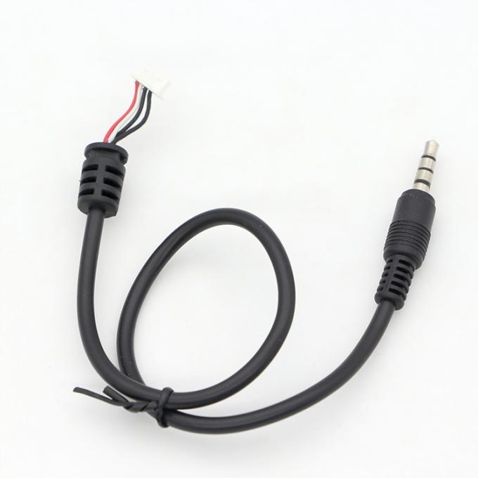 Assemblaggio personalizzato 1M 2M 3M 3.5mm TRRS Audio DC Jack a JST 2.0mm 2.54mm Pitch Cable 4