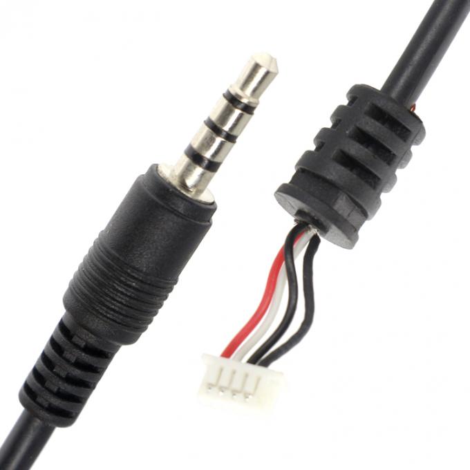 Assemblaggio personalizzato 1M 2M 3M 3.5mm TRRS Audio DC Jack a JST 2.0mm 2.54mm Pitch Cable 1