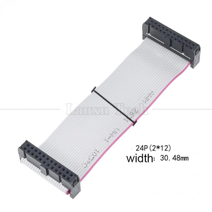 6 8 10 12 14 16 18 20 24 26 30 32 34 40 50 60 64 PIN 1,27 mm Pitch IDC 2,54 mm 2,0 mm Connector Grey Flat Ribbon Wire Cable 9