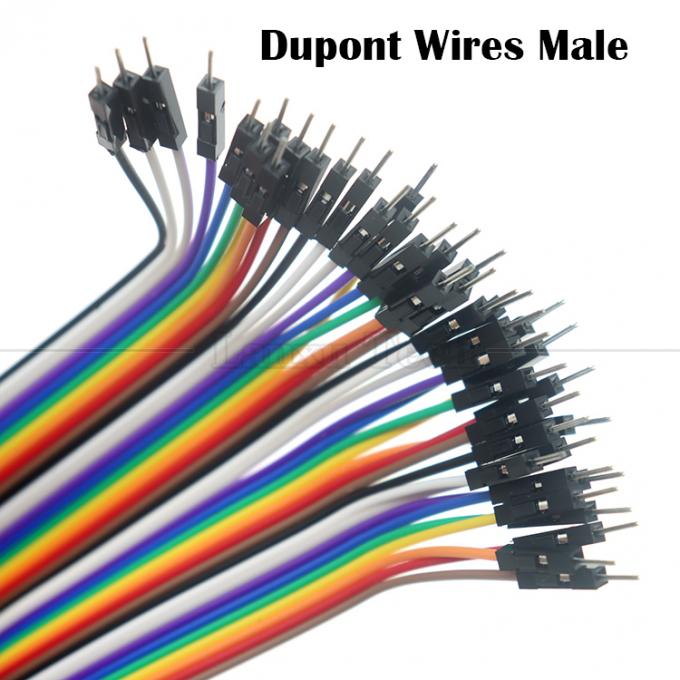 20cm 40 PIN Maschio a Femmina Dupont Breadboard GPIO Raspberry Pi Jumper Wire Cable 4