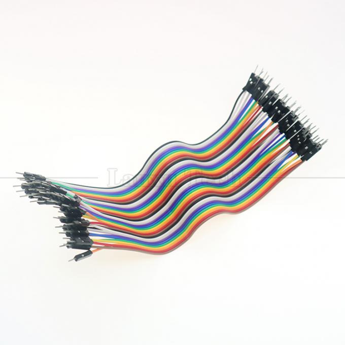 40 PIN Maschio a Maschio 2.54mm Dupont Breadboard GPIO Raspberry Pi Jumper Wire 5