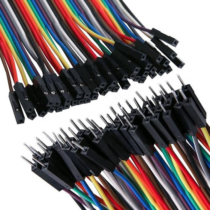 40 PIN Maschio Femminile a Maschio Femminile Dupont GPIO Cable Breadboard Jumper Wire per Arduino 6