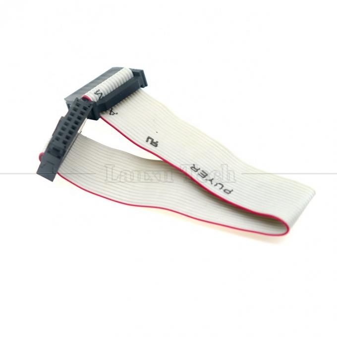 IDC 2,54 mm connettore 8 10 12 14 16 18 20 30 40 50 60 PIN 1,27 mm cavo a nastro piatto grigio 7
