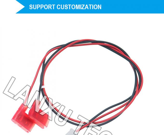 VH 2P 3.96mm Pitch a 90 gradi angolo 6.3 Spade Connector Assemblaggio cavo cablaggio 0