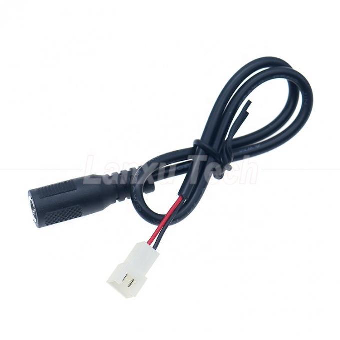 OEM personalizzazione DC femminile 5.5x2.1mm Jack a canna a JST 2 PIN XH 2.54mm Pitch Female Connector Harness Cable 0